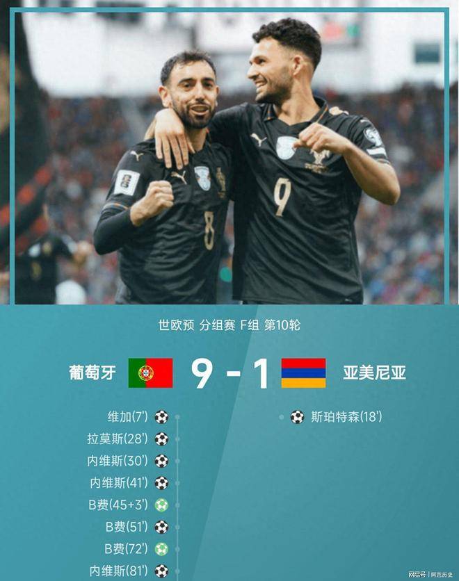 葡萄牙力克美国,布鲁诺·费尔南德斯打破历史纪录的简单介绍 葡萄牙力克美国,布鲁诺·费尔南德斯打破历史纪录的简单介绍